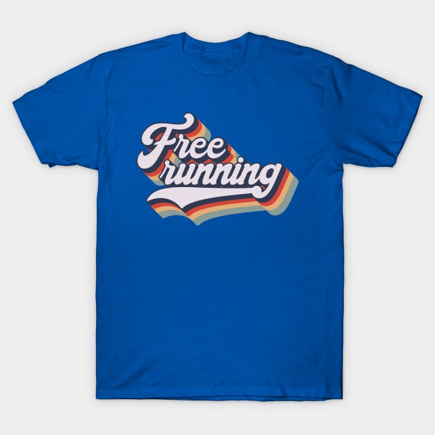 Free running vintage style T-Shirt by HomeCoquette